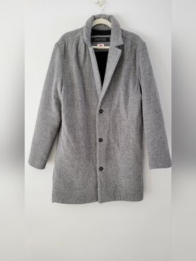Zanerobe Gray 3 Button Wool Coat SiZE medium